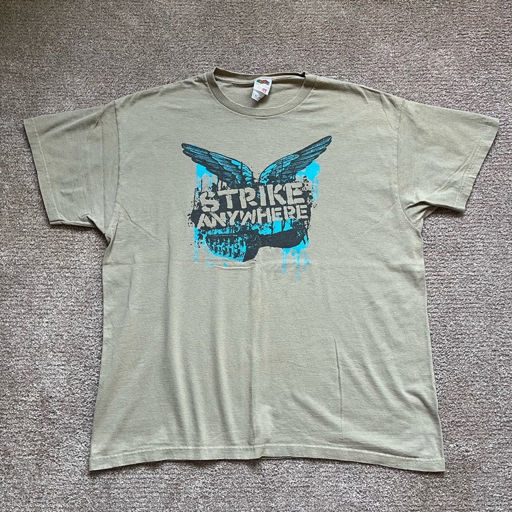 VTG 00’s Strike Anywhere Punk Band Tee